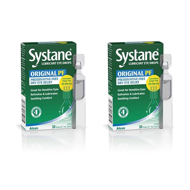 Systane Preservative-Free Eye Drops Pack of 2