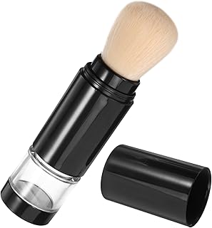 Brocha de maquillaje facial en polvo, brocha ...
