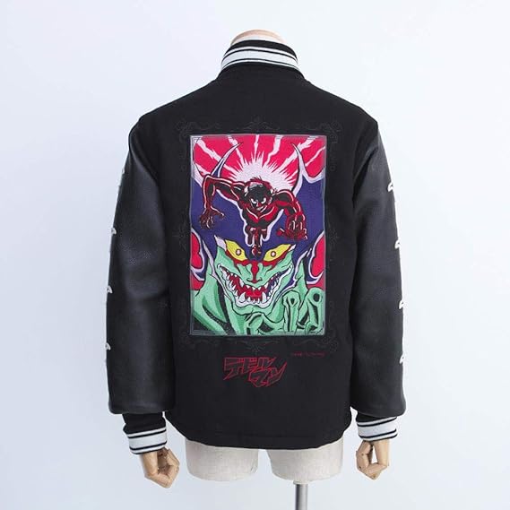 Amazon デビルマンdvil Man 限定版 デビルマンコミックスイラスト袖皮スタジャン M トレーナー パーカー 通販 Amazon デビルマンdvil Man 限定版 デビルマンコミックスイラスト袖皮スタジャン M トレーナー パーカー 通販