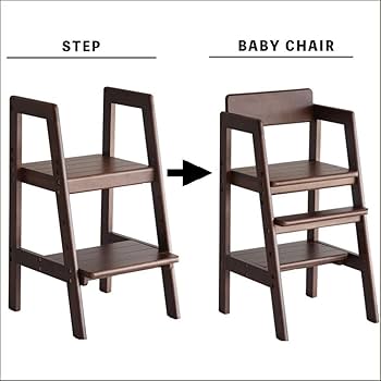 ナチュラルウッド 2段式ベビーチェア Amazon.co.jp: タンスのゲン ベビーチェア 木製椅子 ハイチェア