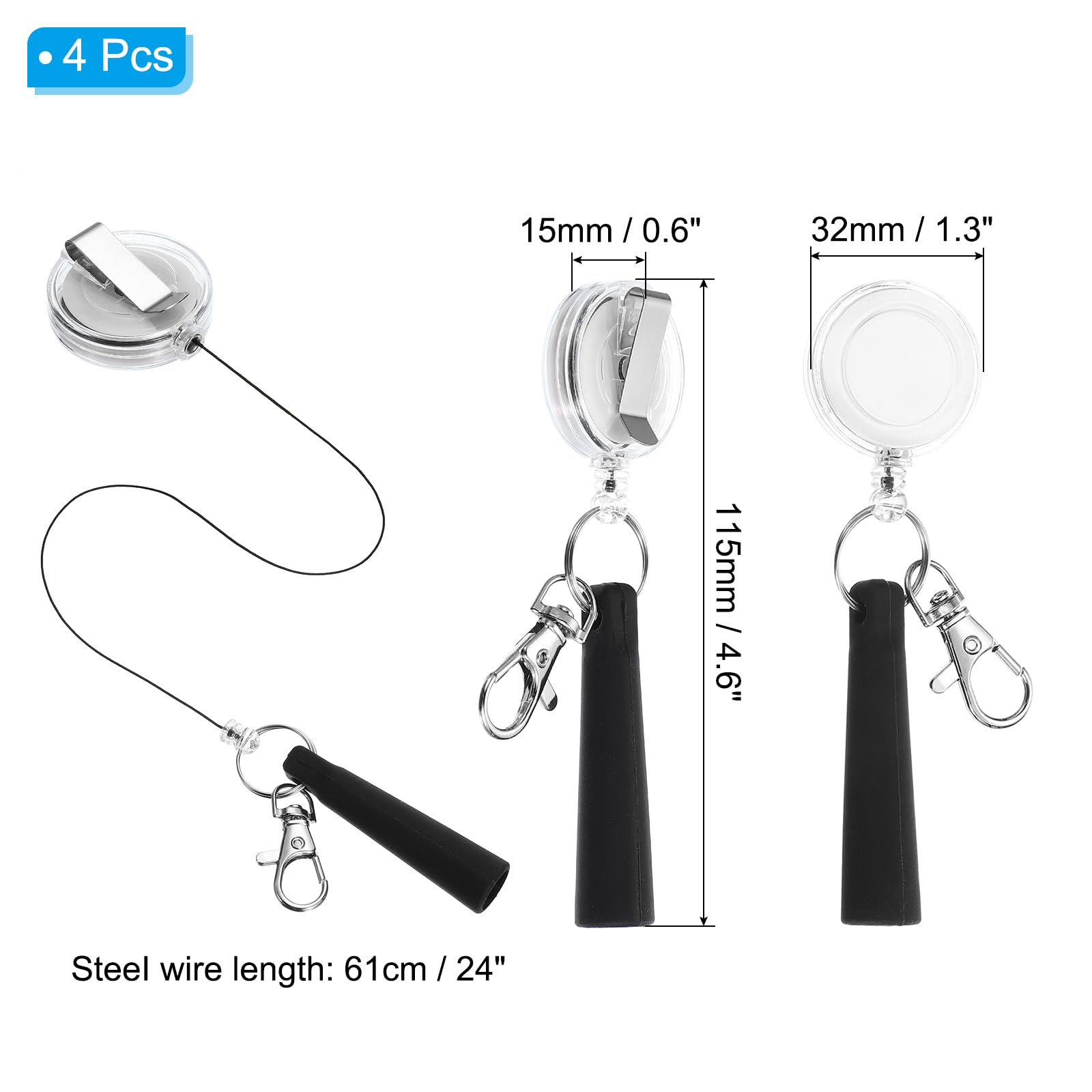 PATIKIL Retractable Pen Holder - Image 2