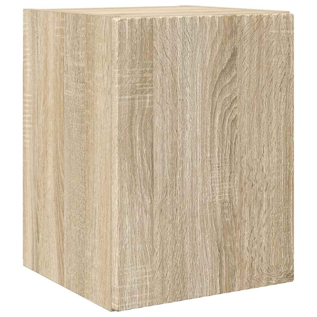 Genérico Mueble de TV Montado en la Pared 2 uds. Sonoma,Mobiliario,Muebles TV,30 x 31 x 40 cm-892254