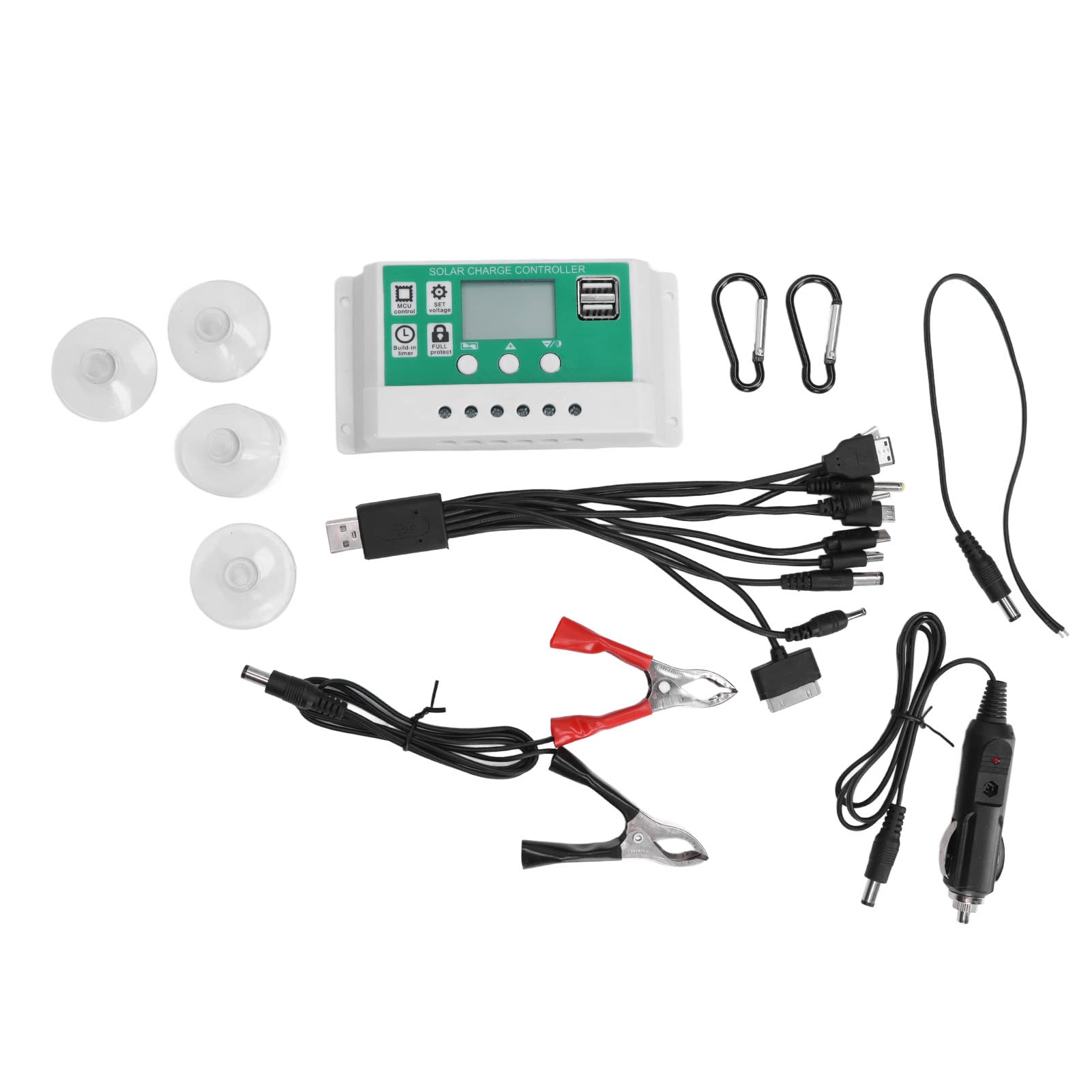 Fafeicy Kit Pannello Solare Flessibile Monocristallino 25W 15V, Pannello