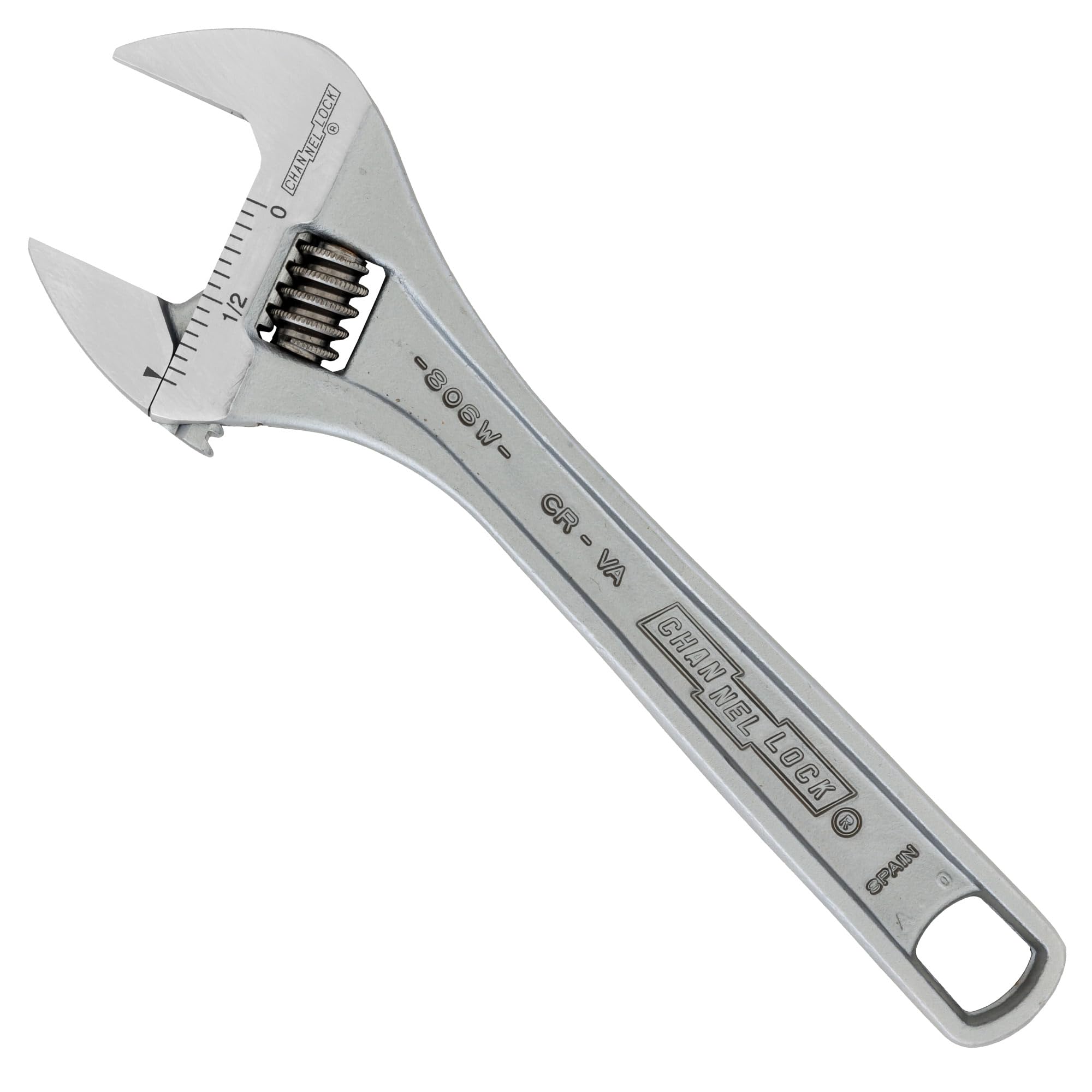 Channellock - Usa 806W Adjustable Wrench - Chrome, 6-inch / 150mm