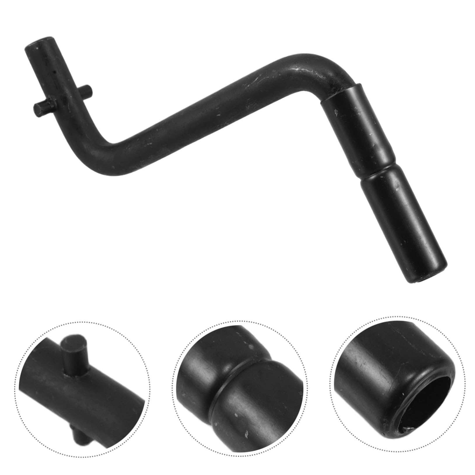 Abaodam Manivelle de Démarrage pour Tracteur Monocylindre en Acier Inoxydable Poignée Ergonomique Confortable Accessoire Solide pour Terrains Variés