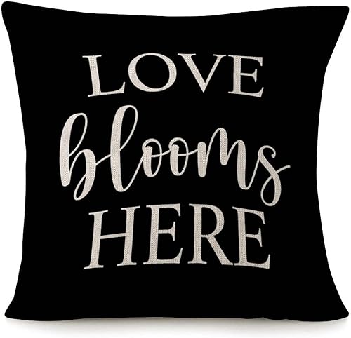 Miniatura 6 de You are My Happily Ever After - Fundas de almohada de 16 x 16 pulgadas, funda de cojín de lino y algodón para sofá, sala de estar, decoración del