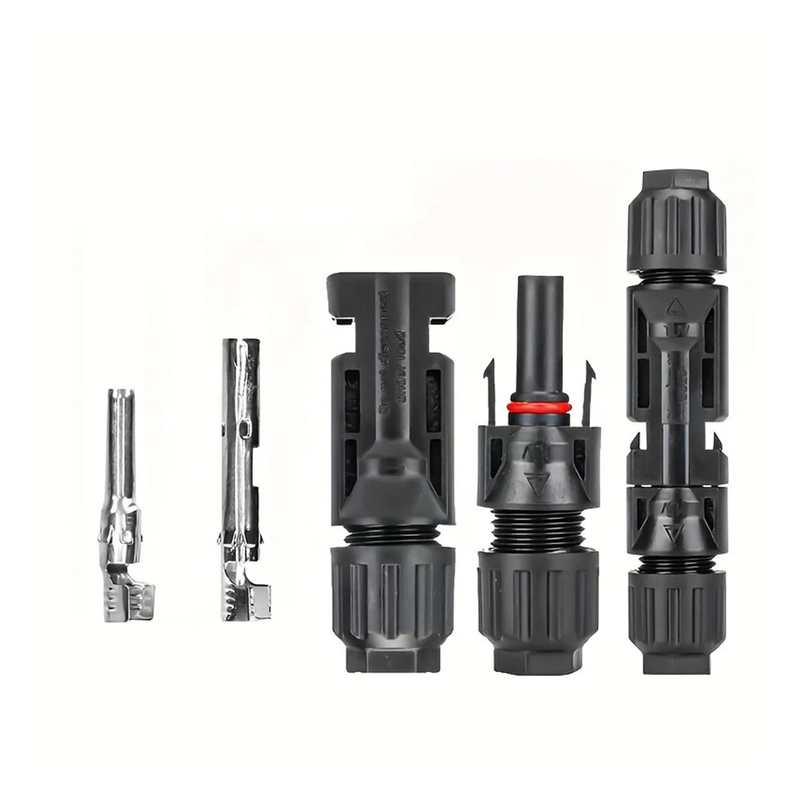 solar stecker 200/100/40/20/10 Pcs DC Solar Connector 1000V30A Panel Stecker Anschlüsse Kit for PV/MC Kabel 2.5/4/6mm2(60pcs(30pairs))