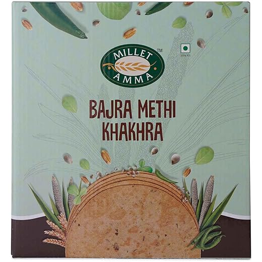 Millet Amma Bajra Methi Khakhra 180g