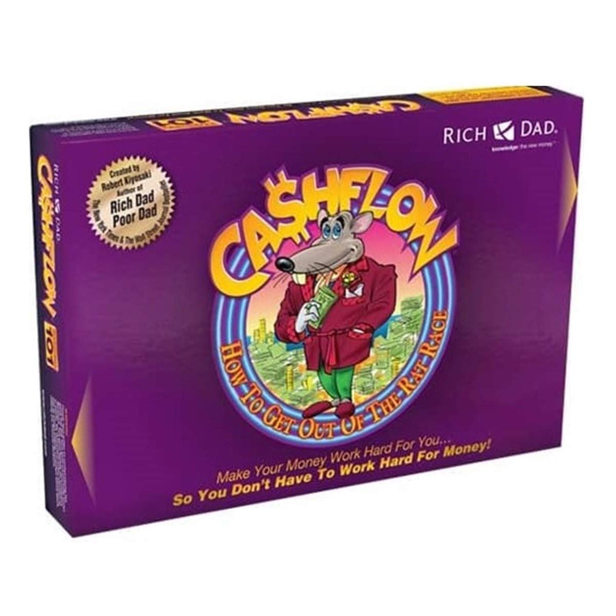 Cashflow 101 Rich Dad Board Game Robert Kiyosaki Finance Strategy Investing Education Financial IQ K