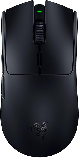 Razer Viper V3 HyperSpeed Wireless Esports Gaming Mouse: 82g Lightweight Design- 30K DPI Optical Sensor- Up to 280 Hr Battery Life-Mechanical…