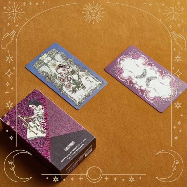 タロットカードレトロ＆美麗なヨーロピアンバロックの世界魔術師の城の