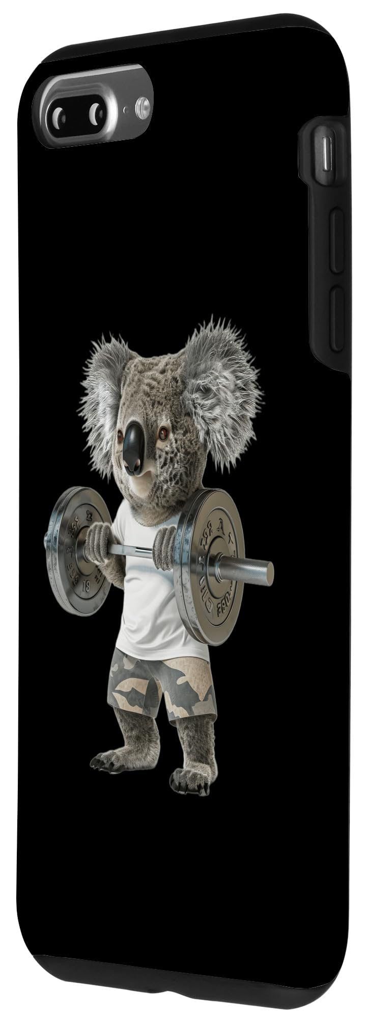 iPhone 7 Plus/8 Plus Koala Barbell Case - Image 2