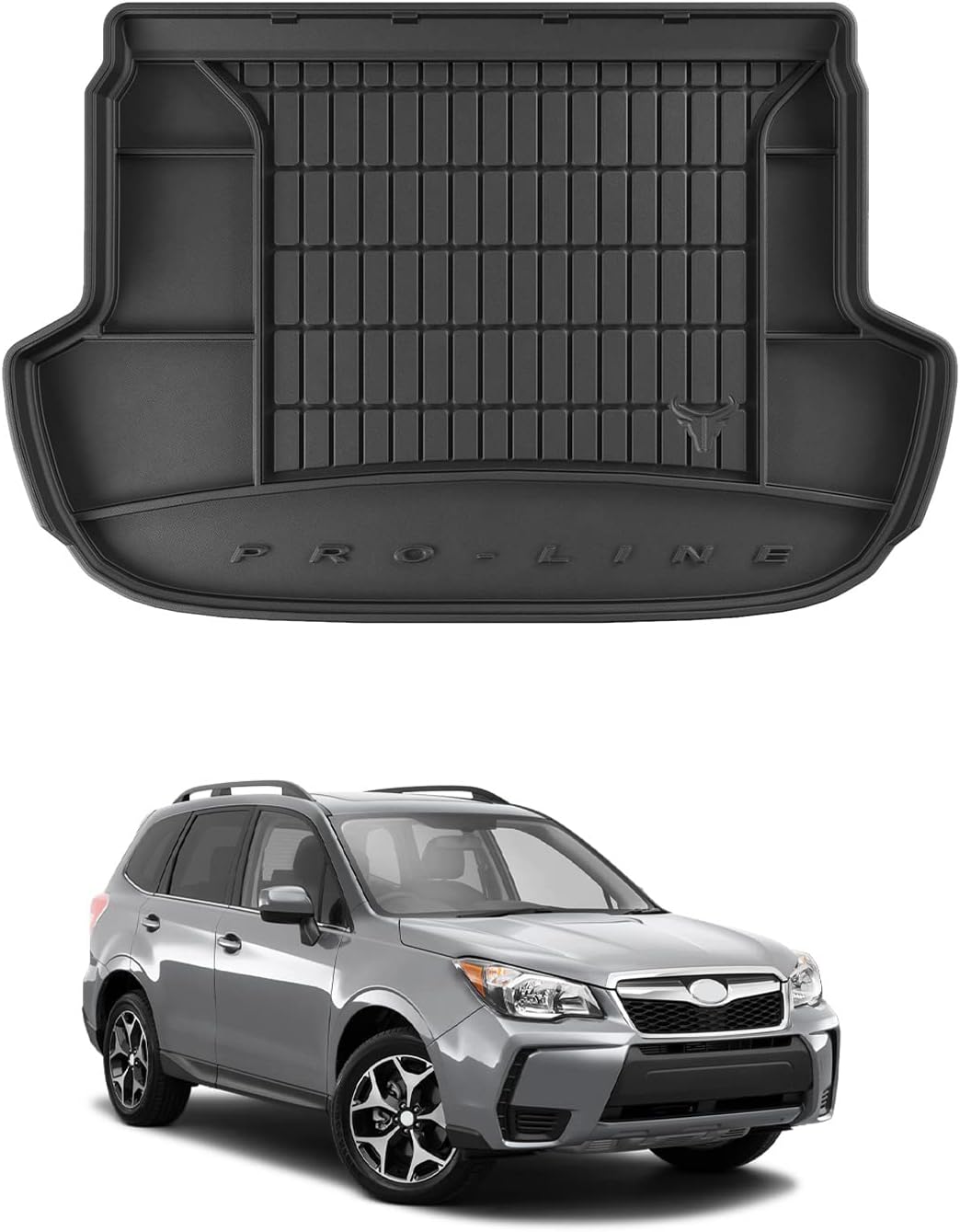 OMAC Premium Cargo Mats Liner for Subaru Forester 2014-18 All-Weather Heavy Duty
