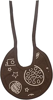 بافتة قطنية مطبوعة بأشكال للأولاد من جوكي ام ام - بني