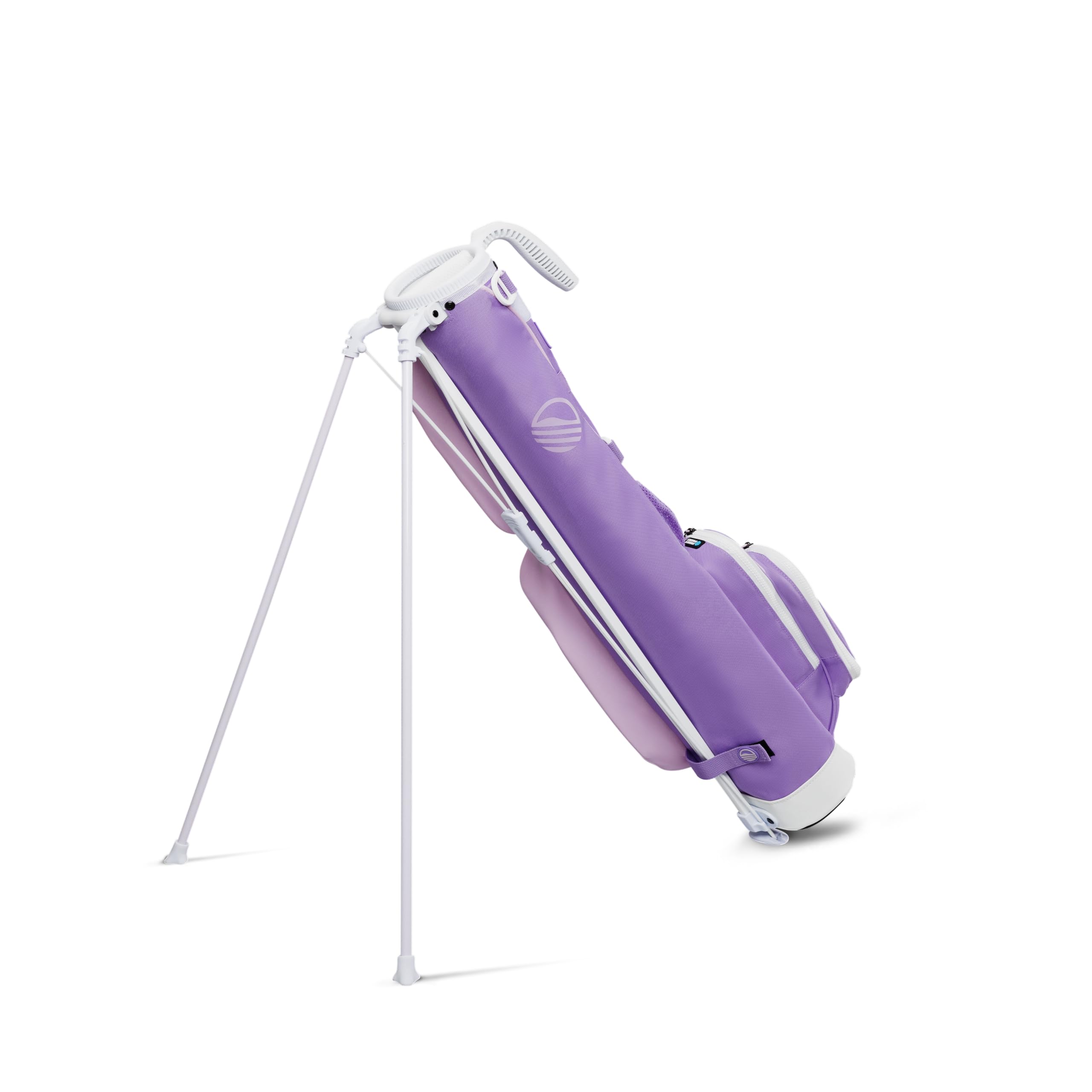Sunday Golf Loma Bag - Lightweight Golf Bag with Strap and Stand – Easy to Carry Pitch n Putt Golf Bag – Stand Bag for The Driving Range, Par 3 and Executive Courses, 31 Inches (Lavender)