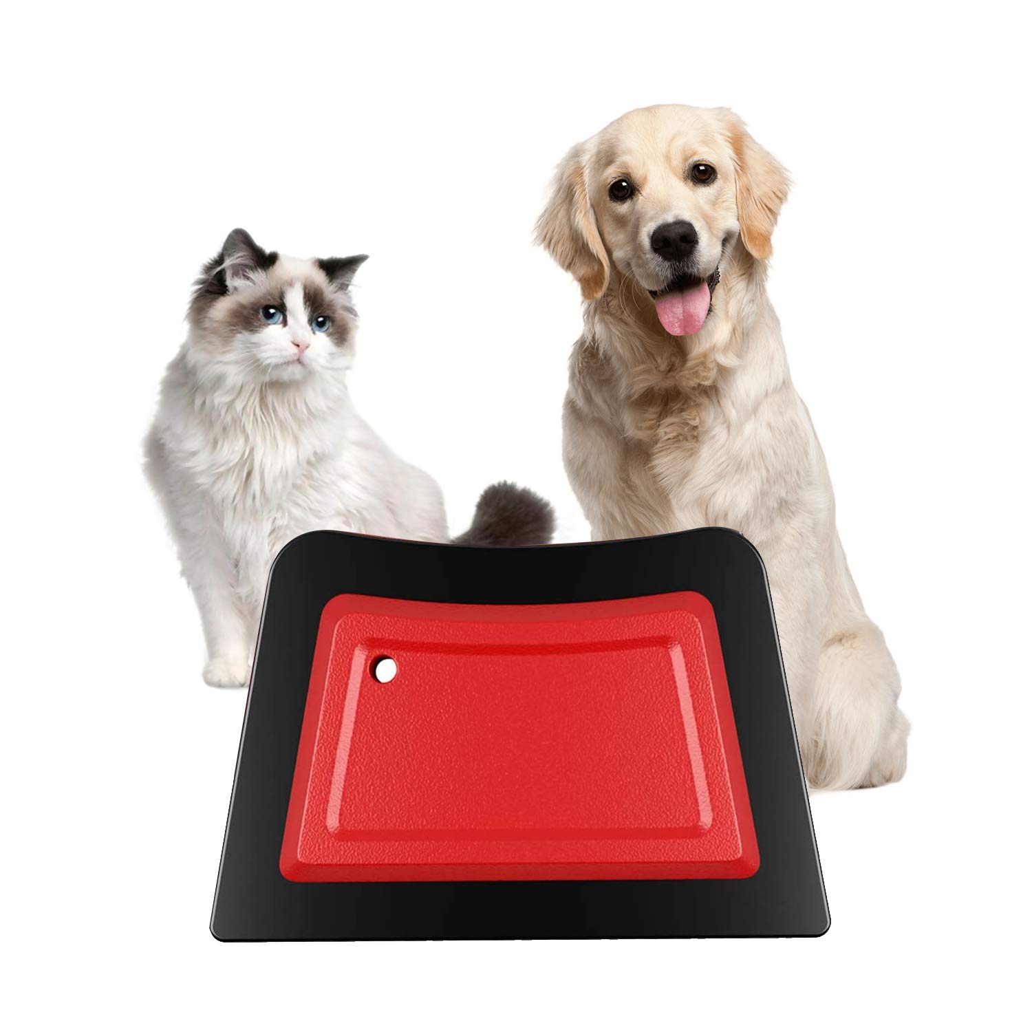 Brush Hair Board Pet Remover, Mini Dog and Cat Grooming Tool, Car Detailier Brush for Couch/Carpets/Cat Trees/Fabrics (1 Pack)