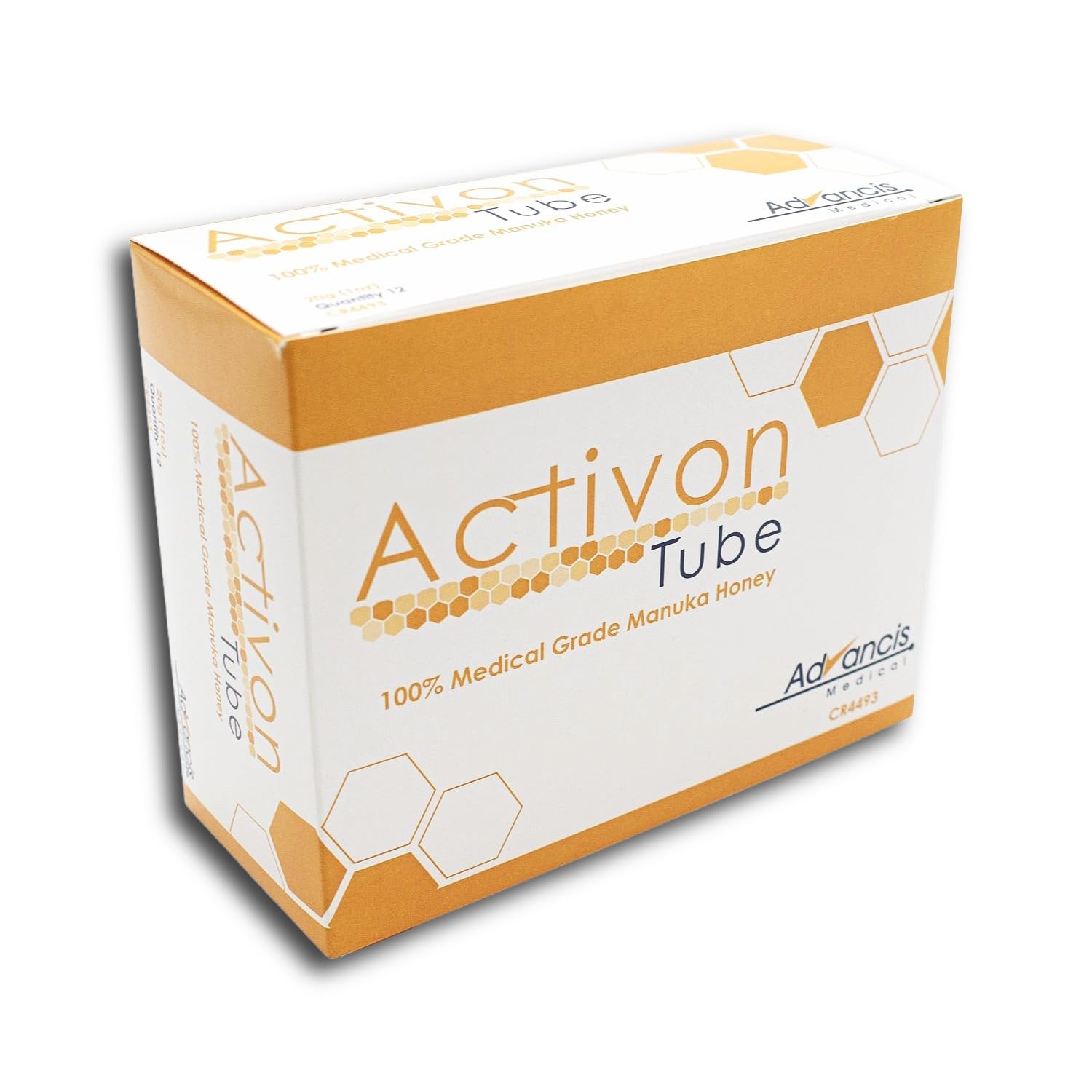 Activon Tubo 25g, 100% miel de manuka médica, 12-pack