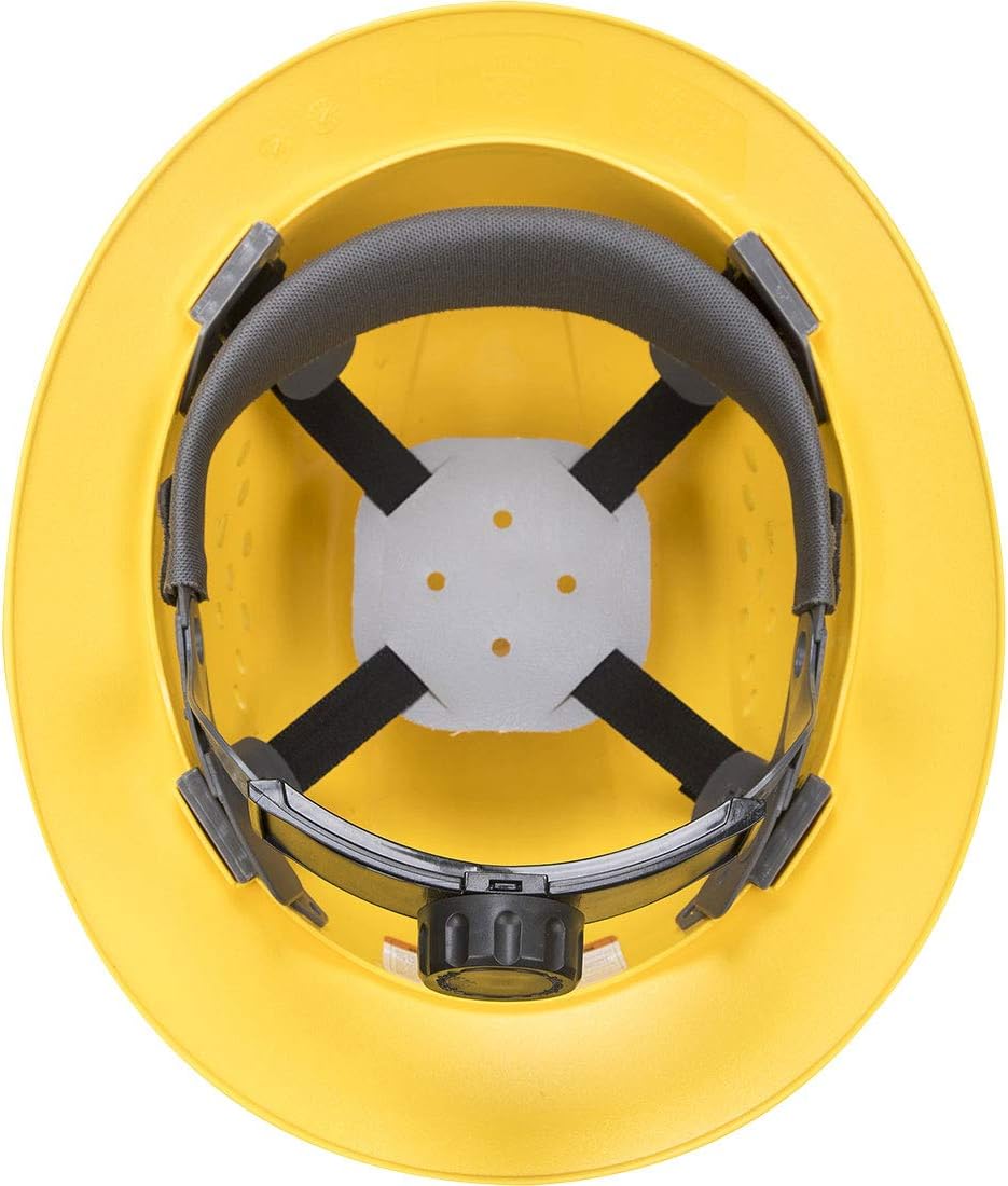 Portwest PW52 Future Vented Construction Hard Hat with Full Brim Protection ANSI