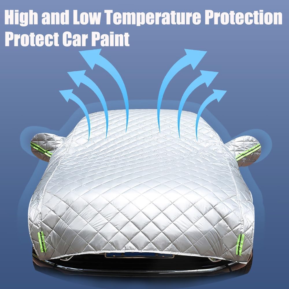 Waterproof Heavy Duty Car Covers Compatible With Mitsubishi Colt 2024, Anti-Hail Cover With