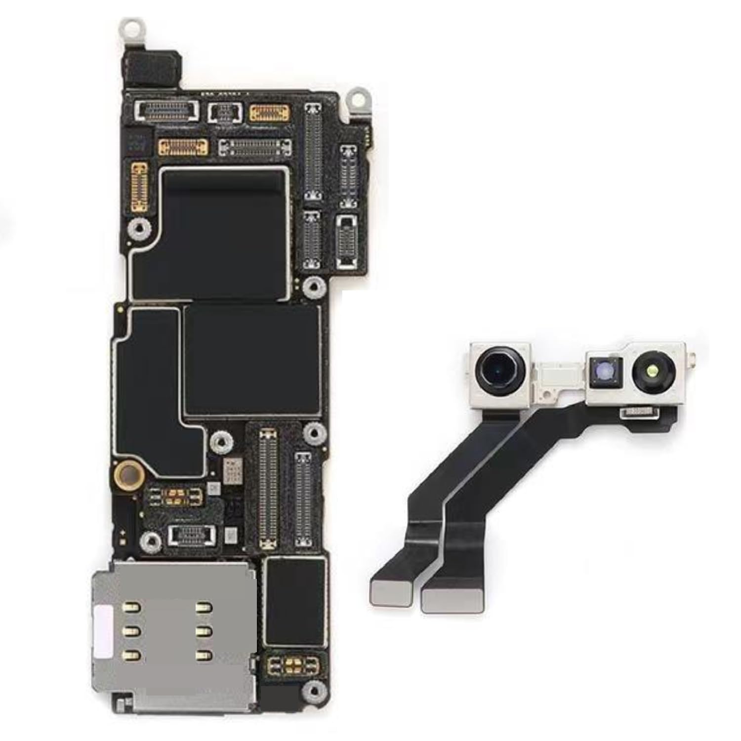 Replacement Part for Motherboard/Logic Board - [A15 Chipset, Hexa-Core Processor, 5-Core GPU, 256GB Storage Capacity, 6GB RAM] Compatible with [iPhone 13 Pro] with Face ID Module-picture-27