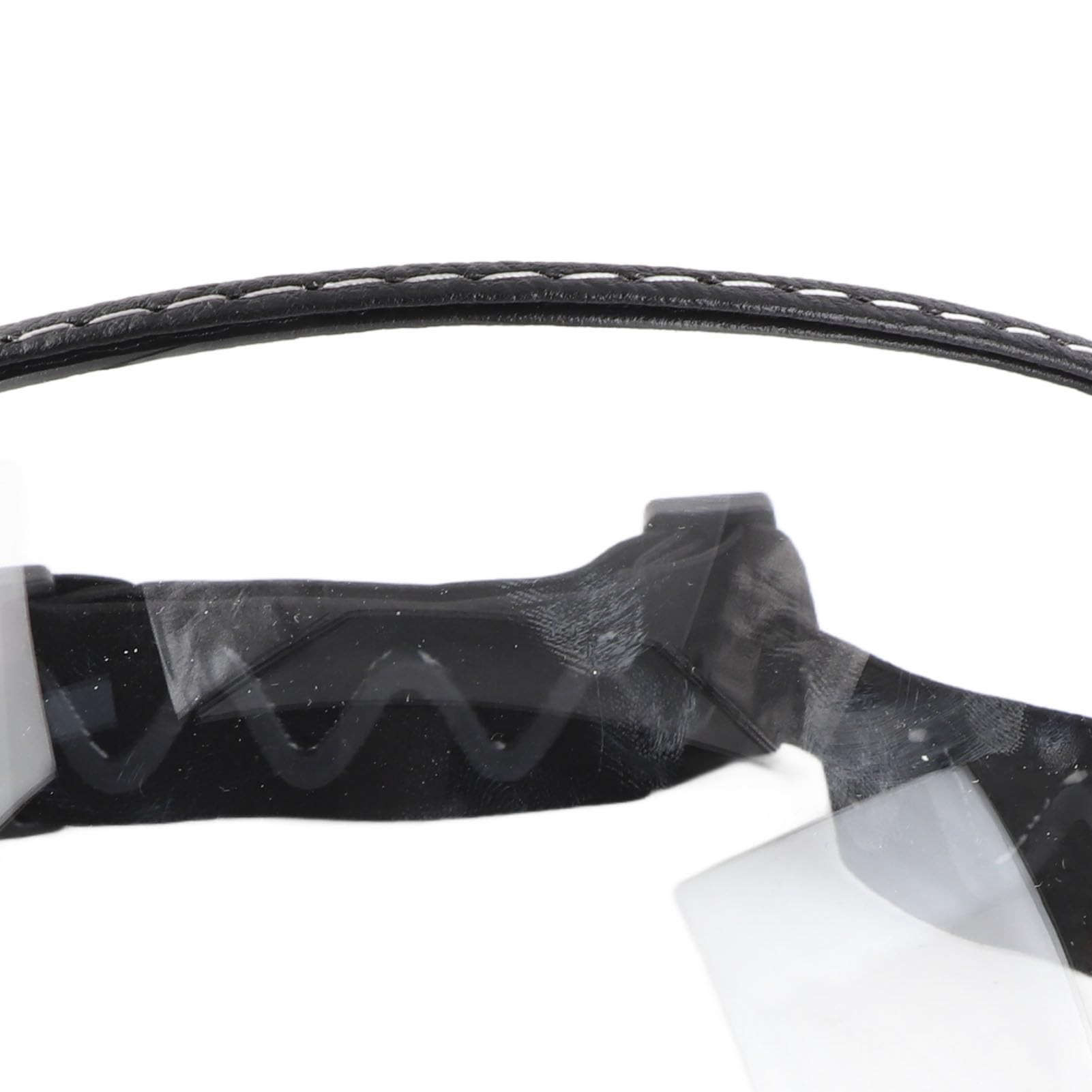 Giovanesse Occhiali Polvere per Caschi, Occhiali Antivento Motociclistici Retrycle con Obiettivi PC Off Off Road Racing Goggles per Uomini Donne, 20x15x6cm (Trasparente)