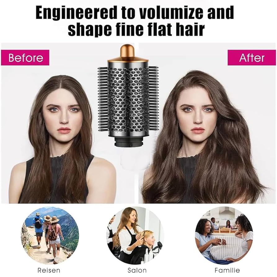 Amazon.co.jp: ダイソンヘアアイロンスタイラー用の大きな丸い