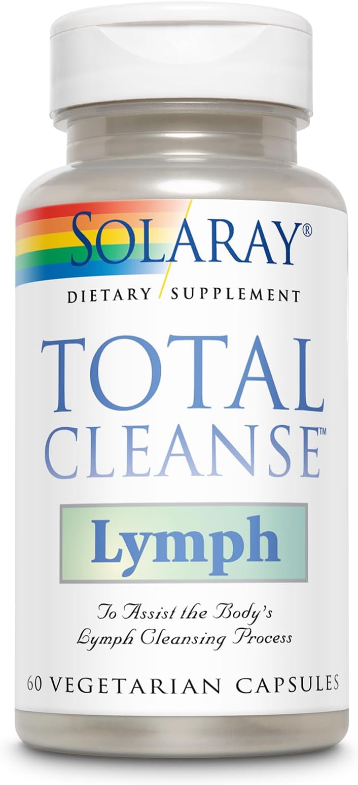 SOLARAY Total Cleanse Lymph Vegetarian Capsules (60 Pieces)