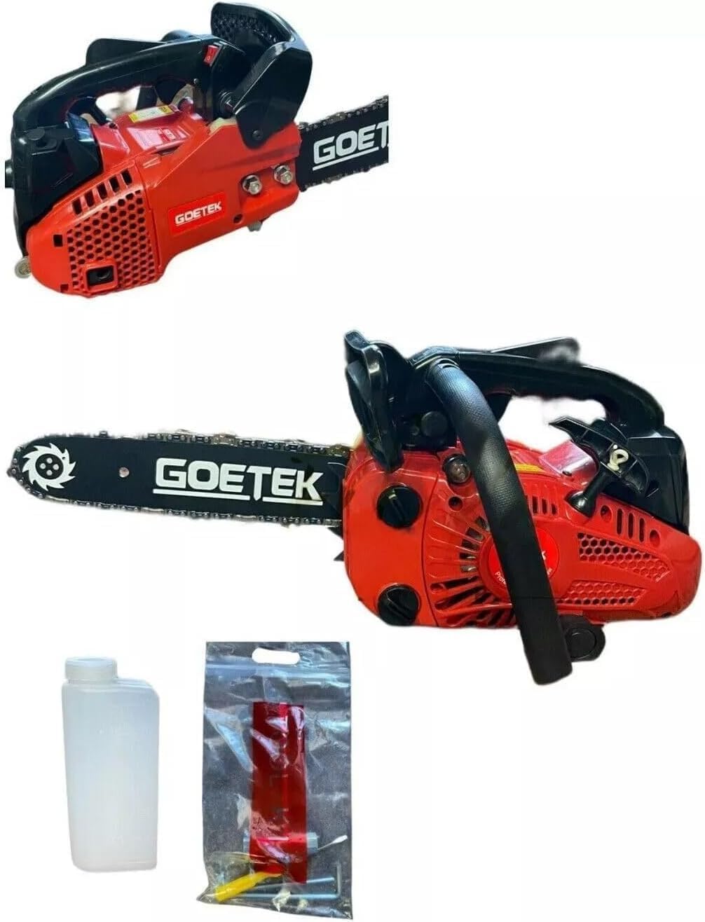 Motosega a scoppio 25cc due tempi con lama 29cm di lunghezza per giardinaggio potatura giardino moto sega