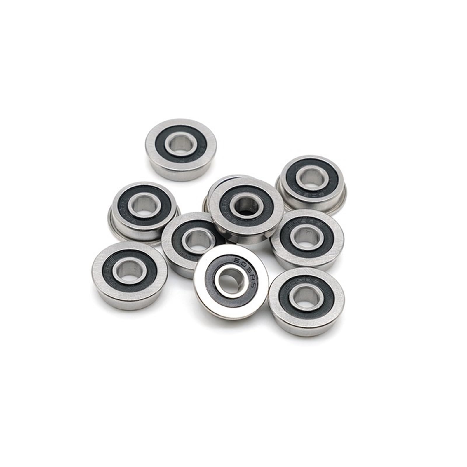 5 pezzi F6800 RS 2RS LF-1910RS Cuscinetti a sfere a gola profonda flangiati 10 X 19 X 5 mm