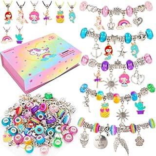 Girls Toys Age 6-8, Jewelry Making Kit for Girls 5-7 Crafts for Girls Ages 6-8 Unicorn Mermaid Girls Toys Age 5-6 Years Old Gifts for 5 6 7 8 9 10 Year Old Girls Toys for Girls 8-10