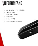 Canon PIXMA iX6850 Wireless Printer (Black) - Compact, High-Performance Home Printer - Print A3+ Photo-Lab Quality Documents & Photos - Wi-Fi/Ethernet Connectivity - Replaceable 5 Single Ink System - 7