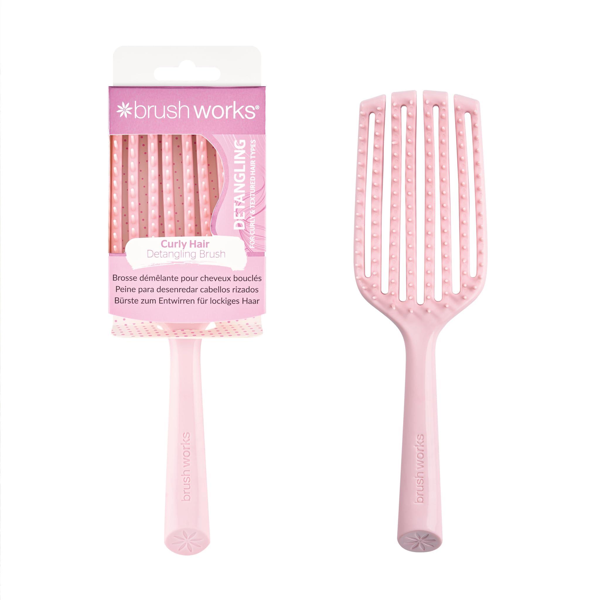 Debenhams Women's Multi Curly Hair Detangling Brush