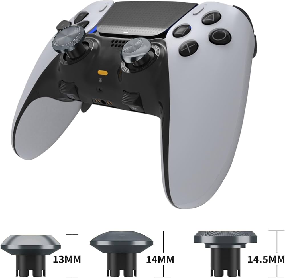 【ほぼ新品】PS5 スマートトリガー＆背面4パドル＆高さ三段階サムスティック Amazon.co.jp: eXtremeRate ps5コントローラーBDM-030 040 050