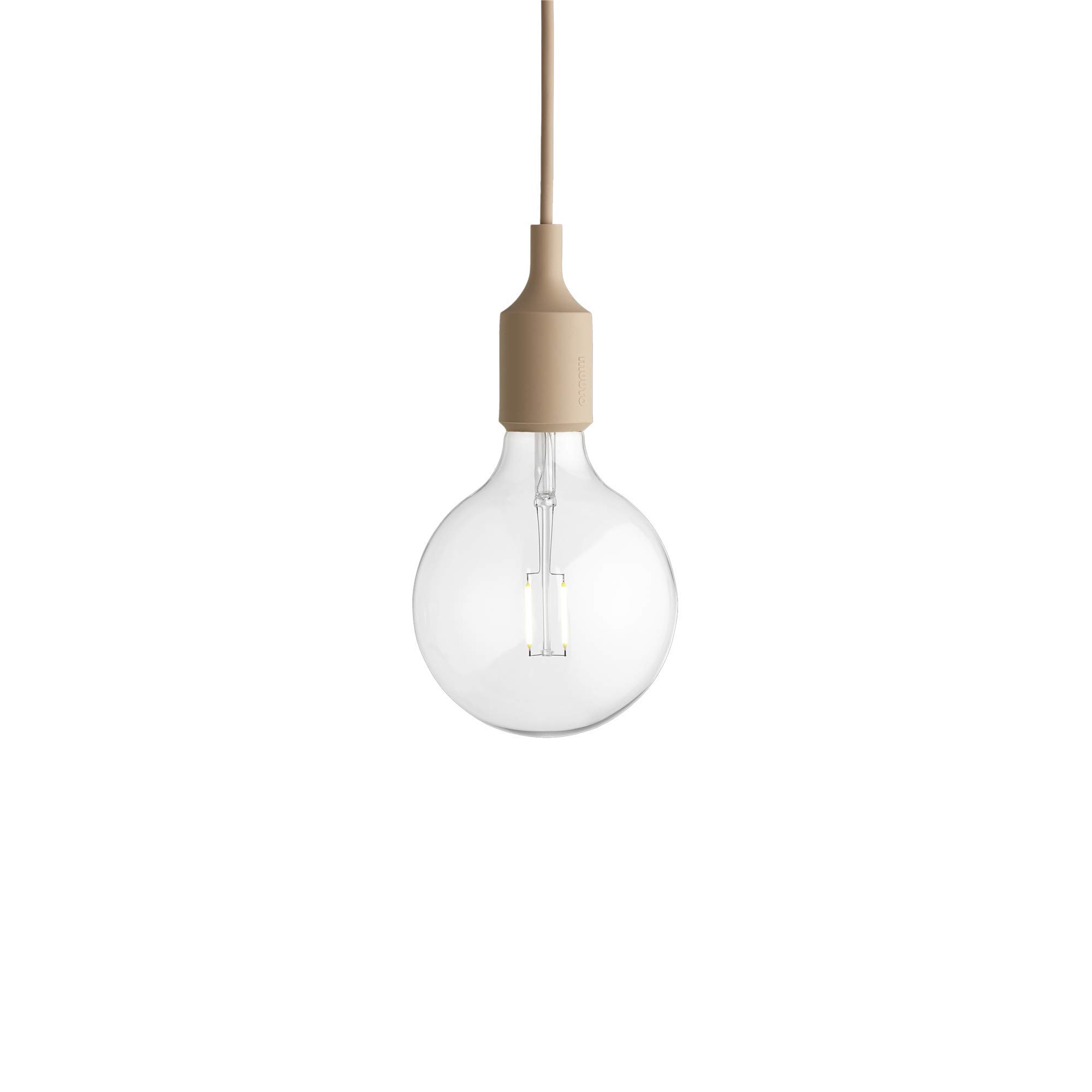 Muuto E27 suspension nude pour éclairer un espace sombre sans encombrer