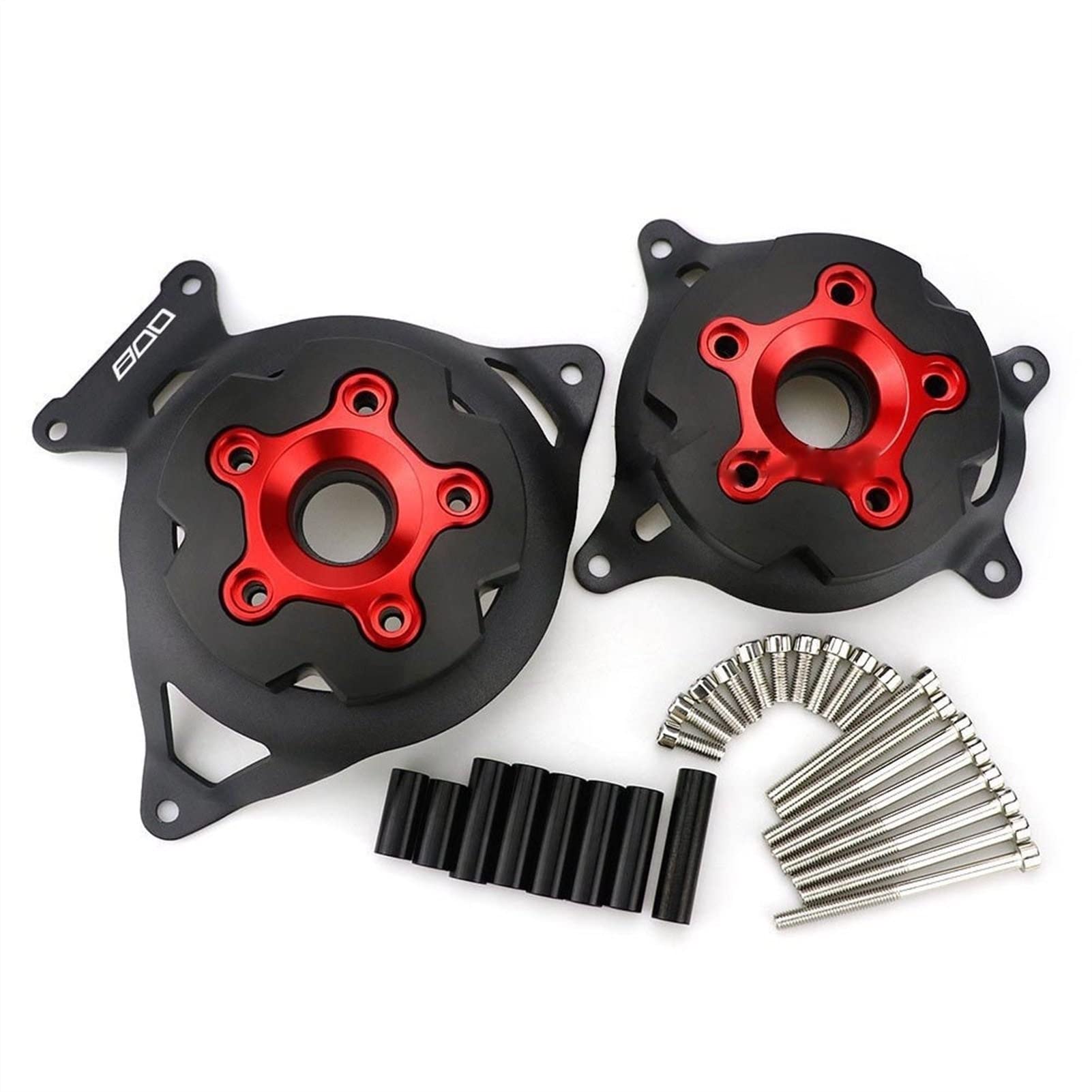 Motorrad Zubehör Motorschutz Verkleidung Slider Crash Protector Für Kawasaki Z800 2013 2018 2019 2020(Red-Z800)