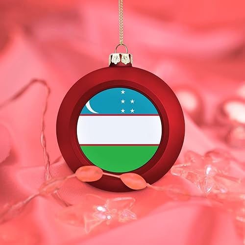 Vista 81 de Adornos dorados de bola de Navidad de Trinidad y Tobago, adorno de bola de bandera de Trinidad y Tobago, adornos de Navidad de bandera nacional