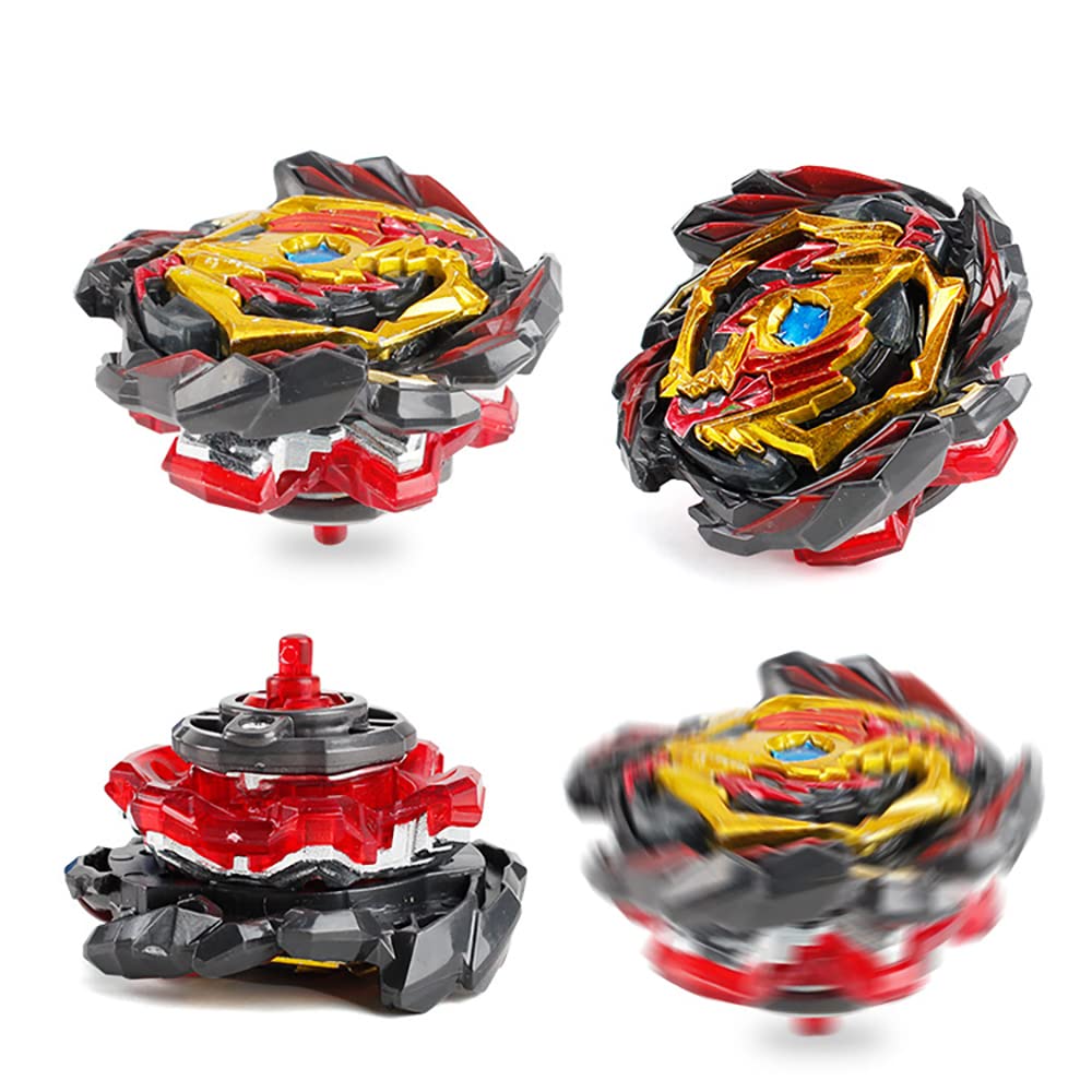 Kit Toupies Avec Lanceur Netoke 4D Metal Fusion - Jouets Classiques Enfants - Modèles B-169 + B-175