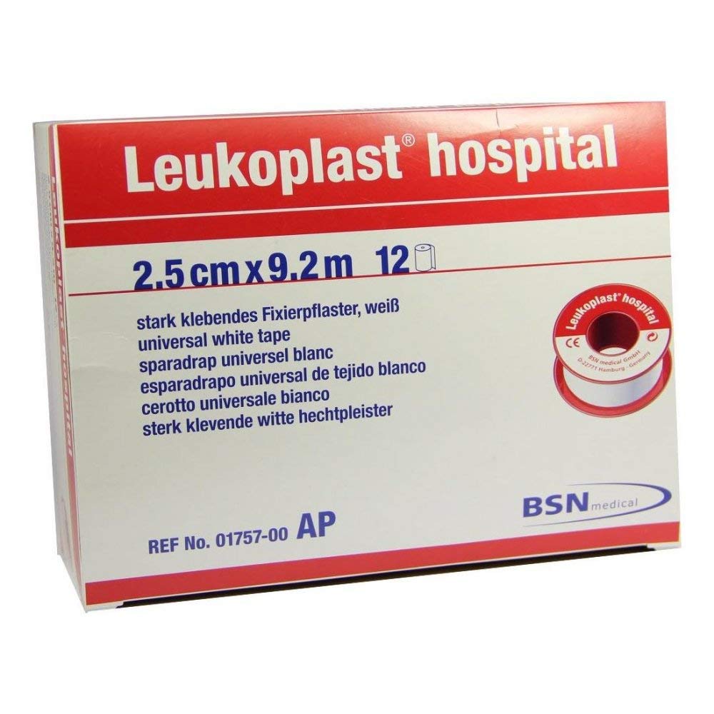 LEUKOPLAST Hospital 2,5 cmx9,2 m 12 St