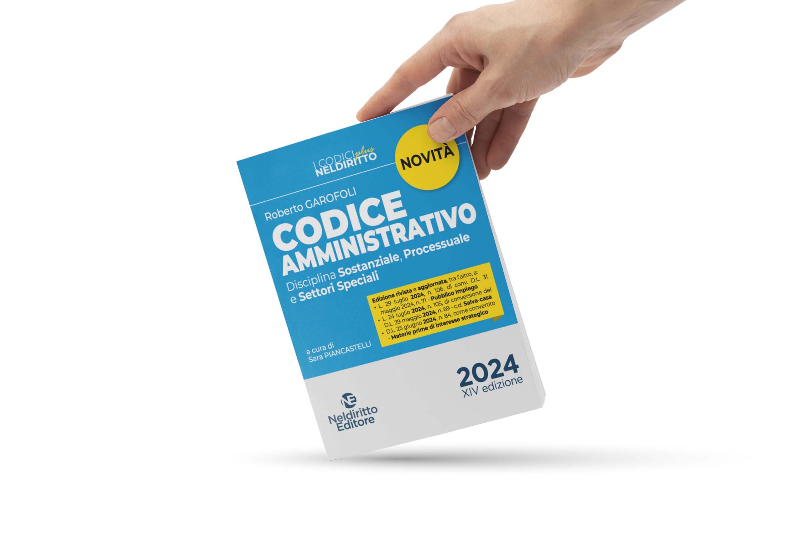 Codice amministrativo. Disciplina sostanziale, processuale e settori speciali 2024. Nuova ediz. Con espansione online