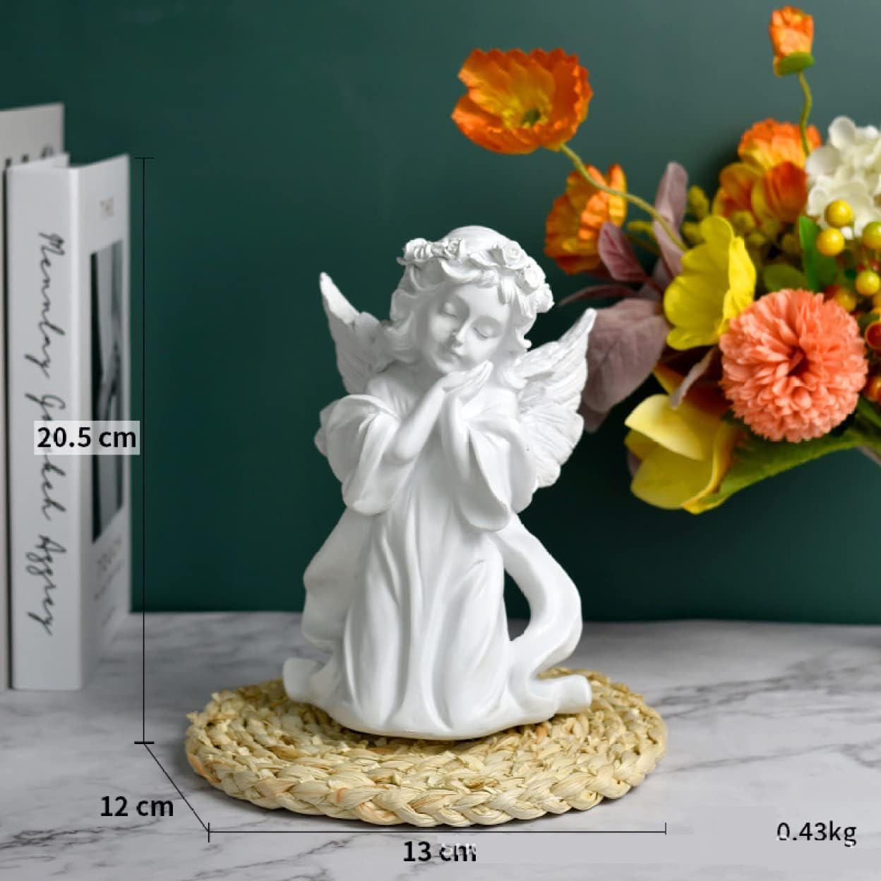 Amazon.co.jp: インテリア雑貨 オブジェ モダン 天使 天使の像