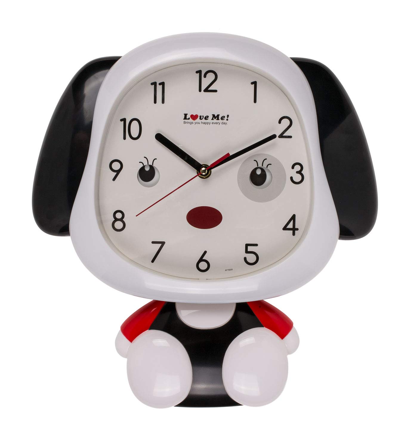 Out Of The Blue OOTB Horloge Aux Voix D'oiseaux, Plastique, Multicolore, 30 X 4.5 X 30 Cm