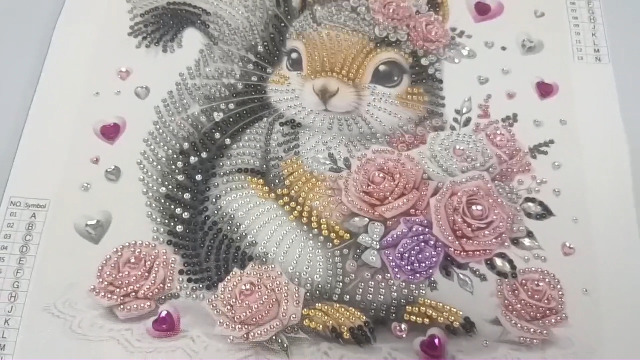 Watch Special Shape Squirrel Diamond Art Painting Kits for Adults