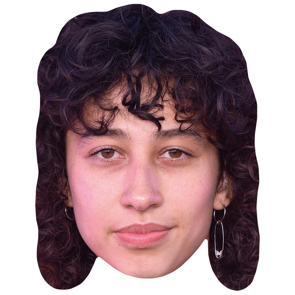 Celebrity Cutouts Lifelike Towa Bird (Curls) Celebrity Mask, Flat Card Face, Fancy Dress Mask