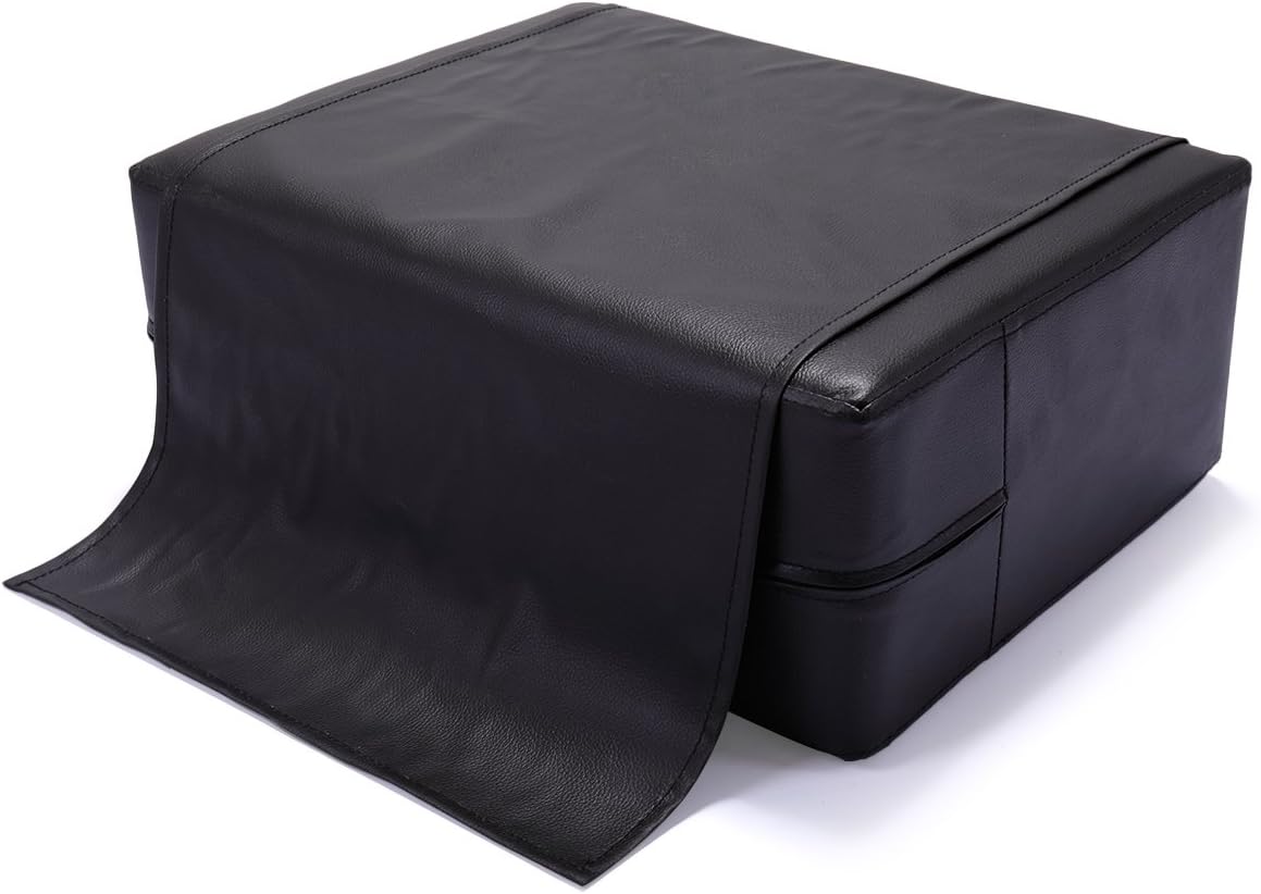 Salon Booster Seat for Child Hair Cutting Barber Shop Stylist Beauty Salon Spa Equipment Styling Chair Kids Booster Seat Cushion PU Leather, Black : Beauty & Personal Care