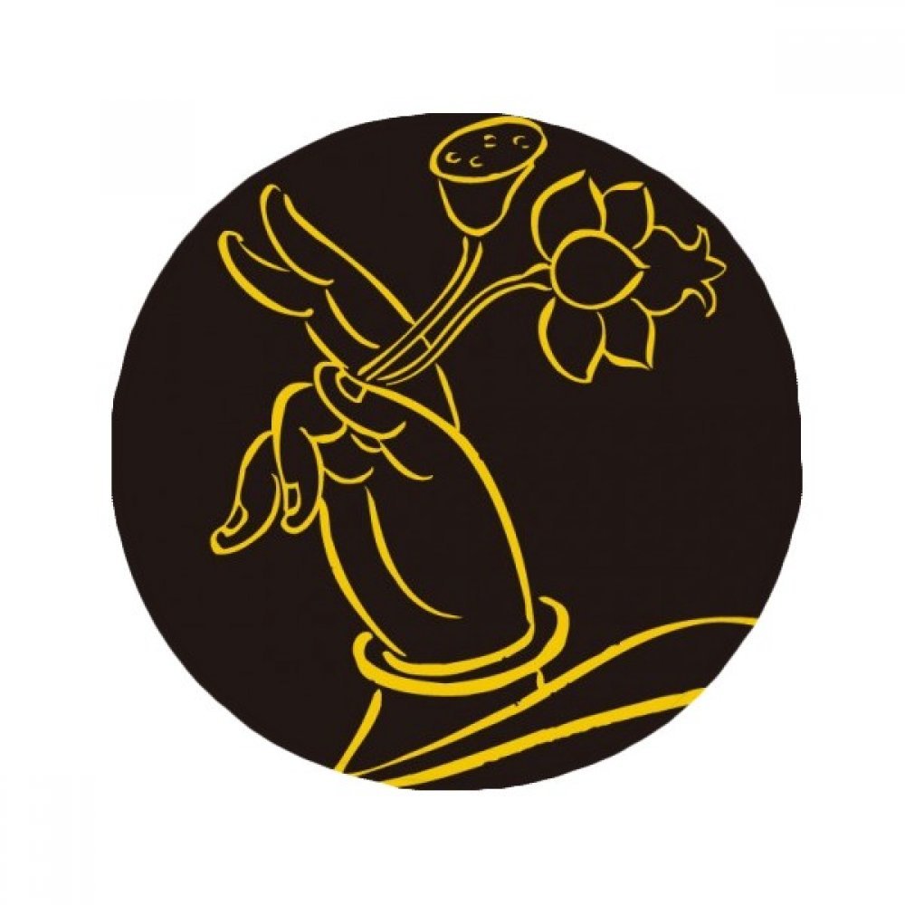 Tapis bouddhiste lotus antidérapant pour éviter les glissades sur sol de cuisine humide