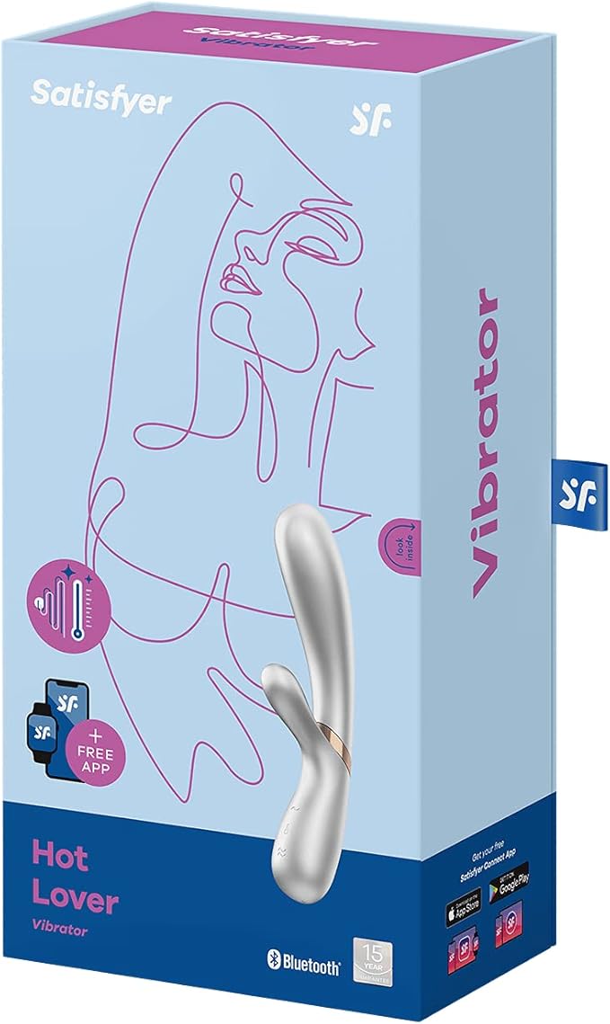 Satisyfer, Rabbit Bluetooth, Hot Lover Connect App, 20 cm ...