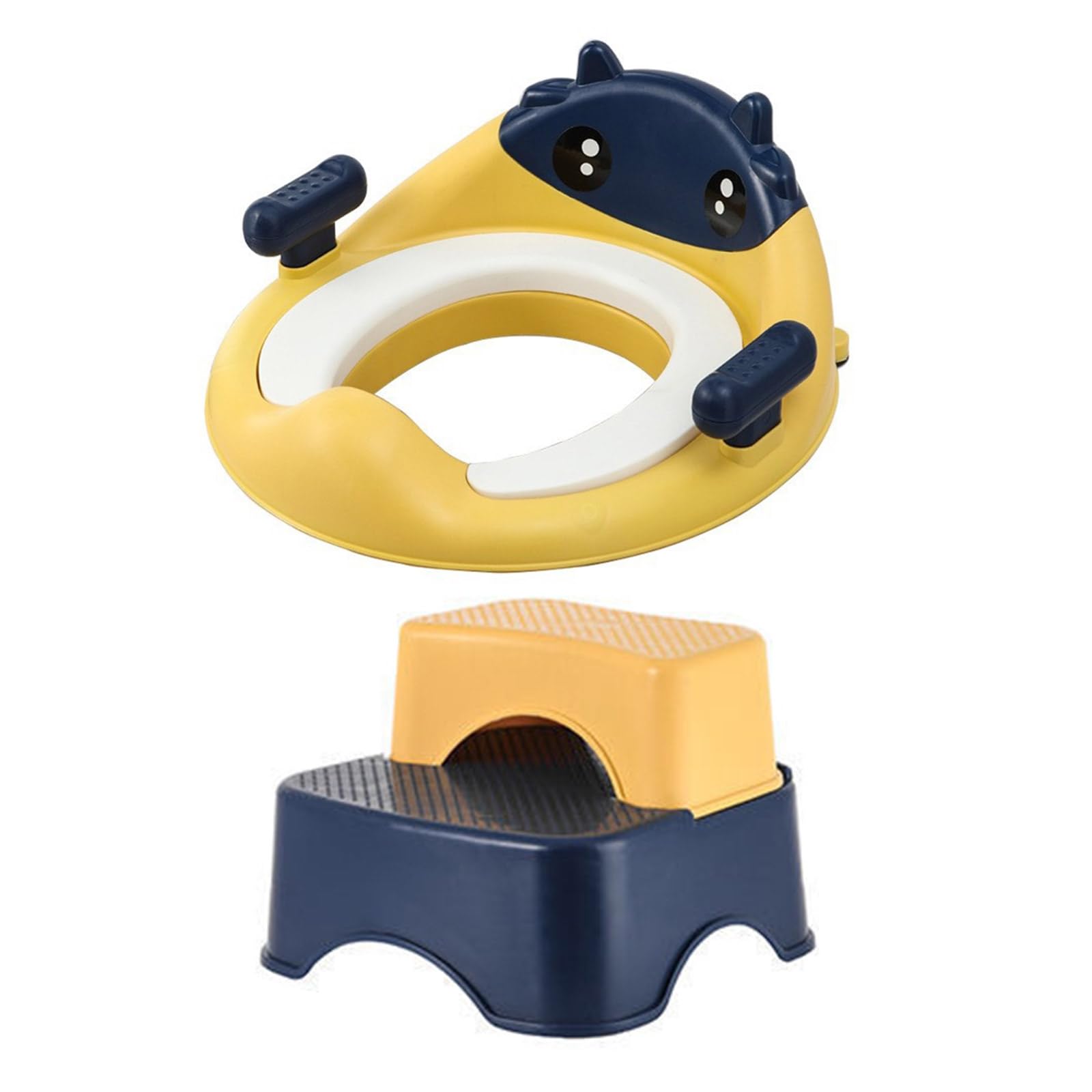 Sedile per vasino per bambini con supporto rinforzato, base sicura rimovibile, per uso invernale del bambino, sedile WC rimovibile