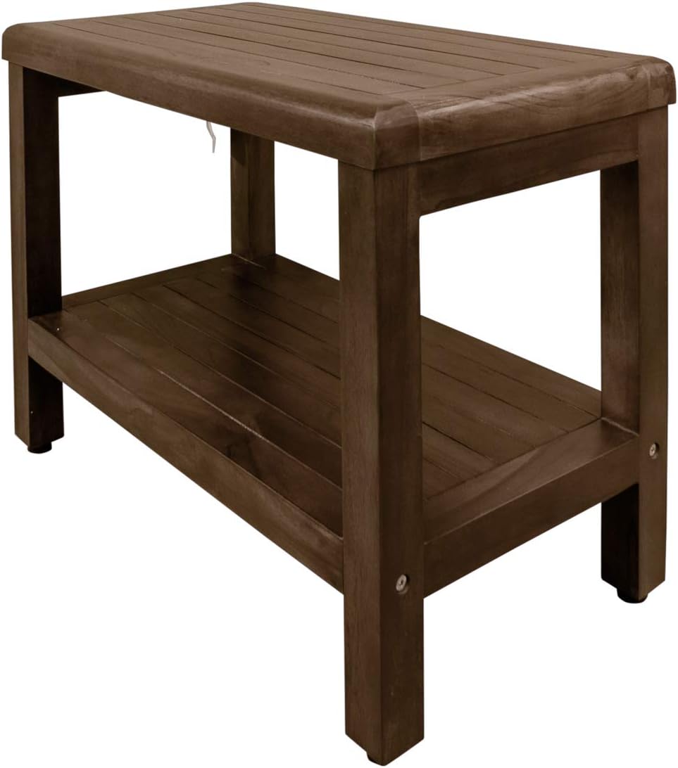 Uр Tо 40% оƒƒ Decoteak 24 Teak-Shower-Bench with Shelf- Adjustable Height Feet-Bath,-Shower, Sauna, Locker-Room Exсluѕіvе Dіѕсоunt 70% Prісе Decoteak 24 Teak-Shower-Bench with Shelf- Adjustable Height Feet-Bath,-Shower, Sauna, Locker-Room