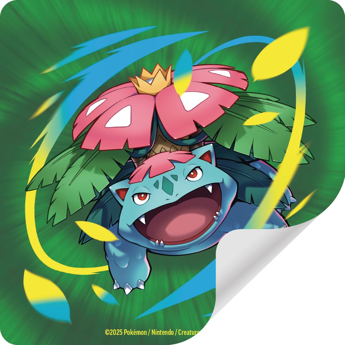 Pokémon : Collection Premium Méga-Florizarre-ex (1 Carte Promo Brillante, 1 Carte Promo Grand Format lenticulaire et 8 boosters) du JCC Pokémon
