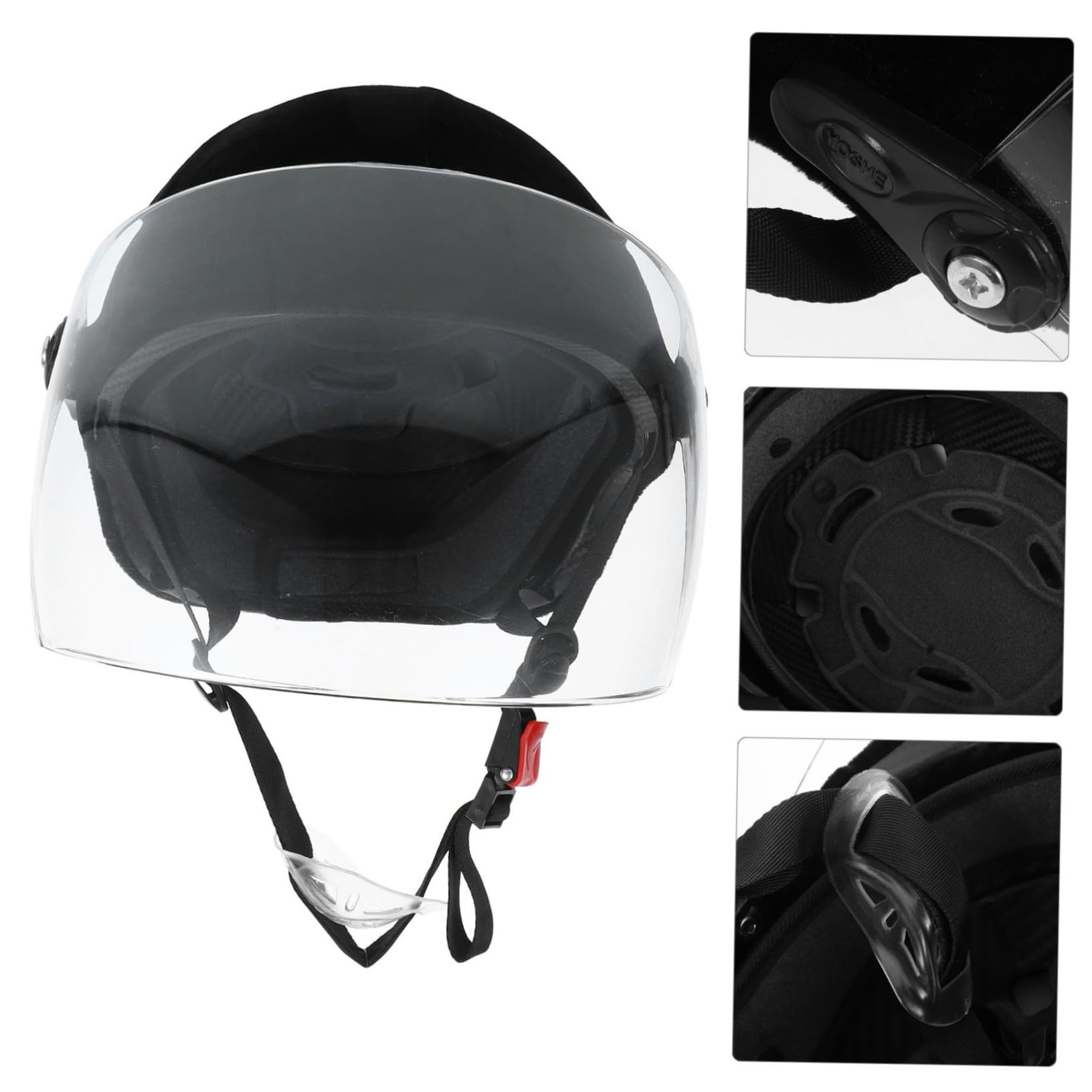 ifundom Casco Per Ragazzo Equitazione Rotella e Ventilazione Ad Flusso Fodera Rimovibile Lavabile Casco Sicurezza Sportivo